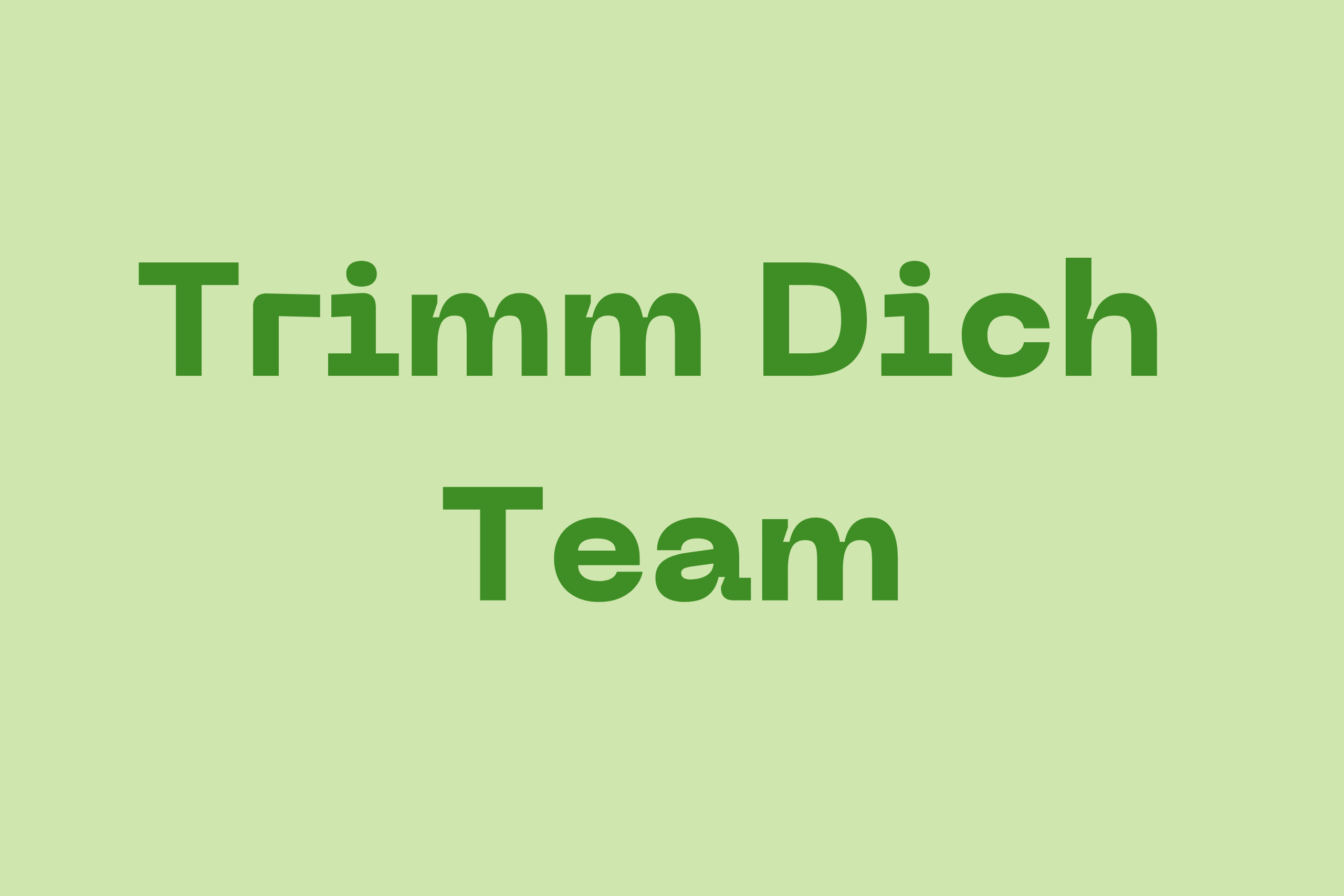 Trimm Dich Trainerinnen Team